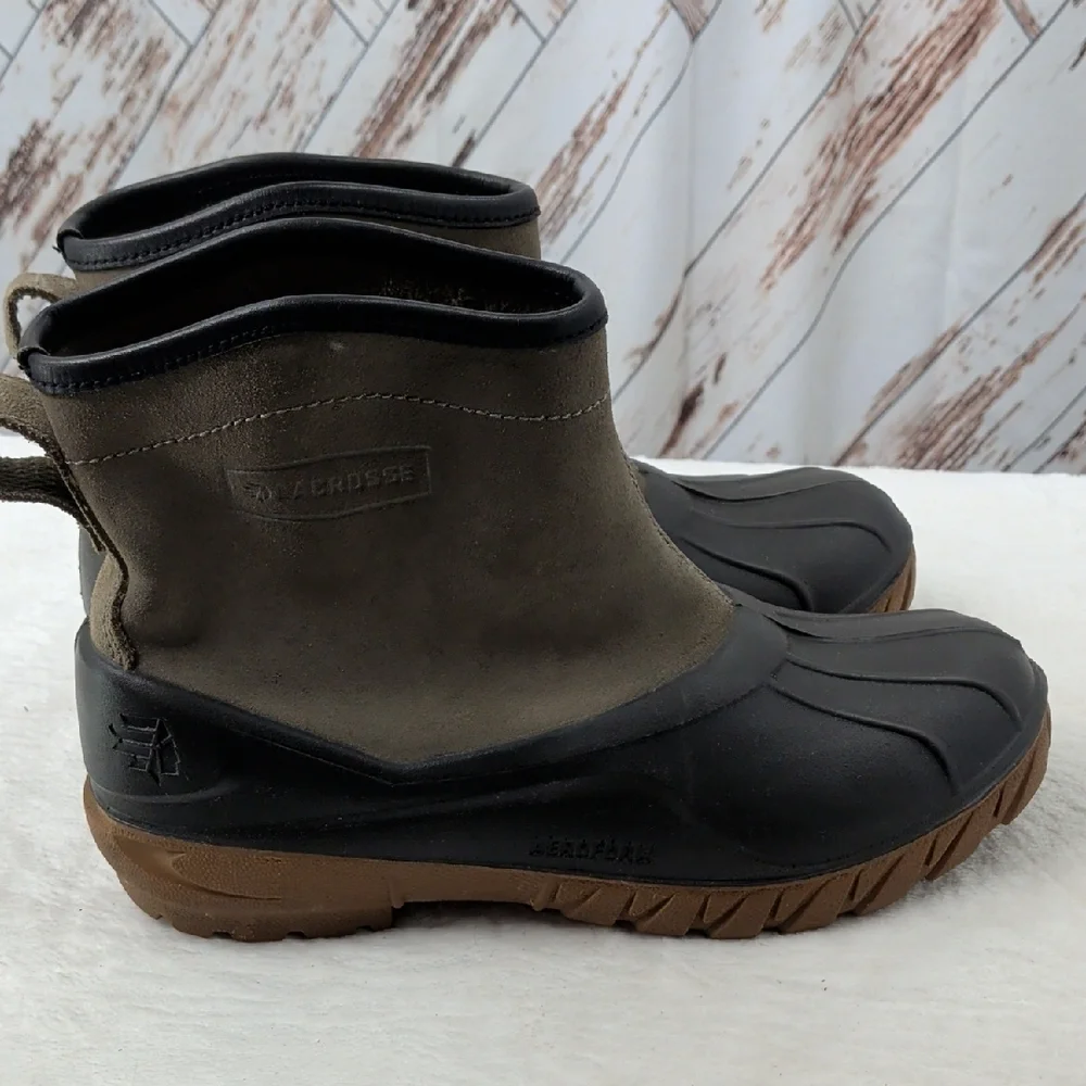 LaCrosse 664534 Aero Timber Top Slip‎ on Gray Boots